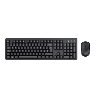 [DTF-TR00120] Trust combo de teclado y mouse inalámbricos y silenciosos ES ODY II - 25020