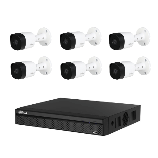 [DTF-DH00023] Dahua cooper 2MP 8 cameras 8ch HDCVI KIT - B1A21N - 1.0.01.12.26414